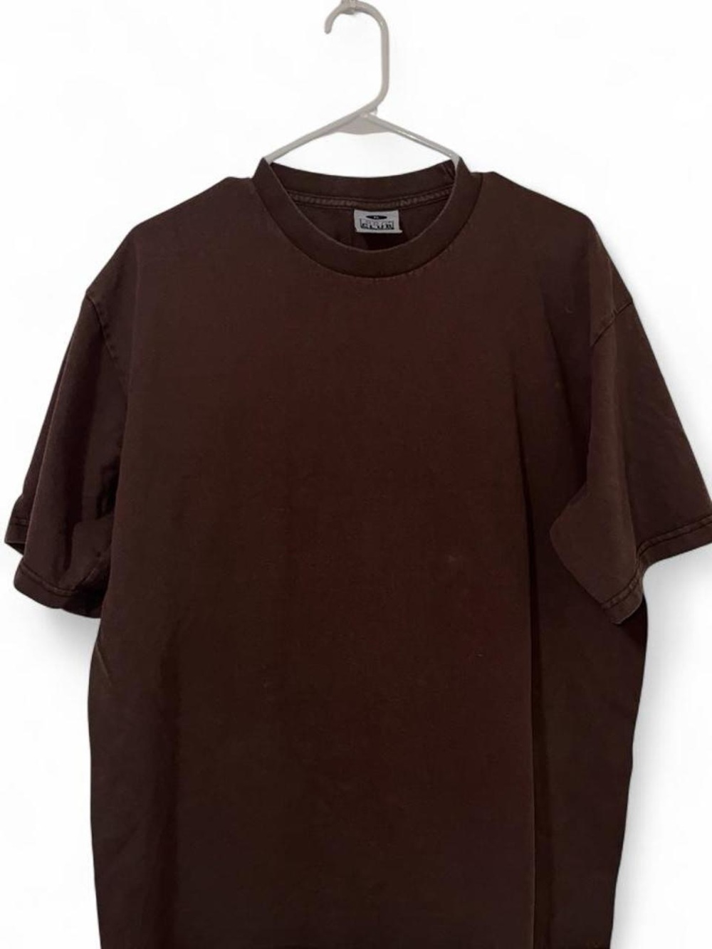 Classic Brown Crewneck T-Shirt - PRO CLUB